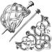 Gearmax 2 Pcs Celtic Hair Stick Silver Knot Hair Clip Vintage Metal Hair Slide Viking Jewelry Hair Clip for Women - Buy Online on GoSupps.com
