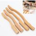 Backhole Wood Gua Sha Scraping Massage Tool - 52cm Body Therapy for Back Neck Shoulders & Slimming - Buy Online on GoSupps.com