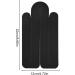 Kinesiology Tape Breathable Kinesiology Athletic Tape - Sports Tape for Knee Shoulder and Elbow Precut Strips for Muscle Relief and Joint Support Pochy Black 2 pieces per bag - Buy Online on GoSupps.com