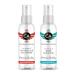 CA Perfume Impression of (Chancellor Tendre + Silver Mountain) Travel Size Sample Fragrance Refillable Atomizer Long Lasting Eau de Parfum (Cologne) Sprayer / 2 Fl Oz/ 60 ml Chance Tendre + Silver Mountain Water