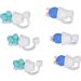 VGEBY 6pcs Silicone Straw Covers - Cartoon Reusable Dustproof Drinking Straw Tip Caps for Eco-Friendly Drinking - Buy Online on GoSupps.com