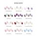 Buy Semi Cured Gel Nail Strips - 28Pcs Purple Lightning DIY Gel Nail Wraps with Prep Pads & Nail File Compatible with UV Nail Lamps - International Shipping - Buy Online on GoSupps.com