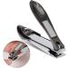Nail Clipper Zinc Alloy Nail Clipping Multifunctional Wide Jaw Opening Fingernail Clipper with Nail File for Trimming Nails Biack - Buy Online on GoSupps.com