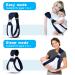 Vicloon Baby Sling Carrier for Newborns | Soft & Breathable 3D Mesh | Adjustable Buckles | Up to 20 kg | Blue Lattice Style - Buy Online on GoSupps.com