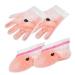 Ipetboom 2 Pairs Wax Gloves Hand Feet Wax Cover Plastic Liner Bags Sand Off Mitt Paraffin Wax Feet Film Paraffin Wax Gloves Wax Hand Covers Non-Woven Fabric Frosted Nursing Supplies