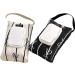 Travel Friendly Wet Wipe Storage Case Quilted Sturdy Cotton Storage Bag with Fashionable Stripe and Bowknot Detail Black - Buy Online on GoSupps.com