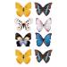 24 Sheets Butterfly Temporary Tattoo Stickers for Women - Waterproof Animal Body Art Fake Hand Sticker by Wyuen (W24-03) - Buy Online on GoSupps.com