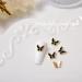 FEIlei 5Piece Colorful Metal Butterfly Nail Decoration Butterfly Charm for DIY Manicure - Buy Online on GoSupps.com