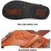 Men's Leather Bunion Splints Sandals - Non-Slip Orthopedic Flip Flops for Hallux Valgus & Plantar Fasciitis - Summer Comfort - Buy Online on GoSupps.com