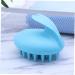 Fomiyes Hair Washing Brush & Scalp Massager - Handheld Bunny Rab Oil Massage Device in Sky Blue - Glowing Shampoo Brush for Relaxation & Hair Care - Buy Online on GoSupps.com