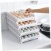 Hemobllo Box 30 Storage Drawers Fridge Refrigerator Eggs Egg Storage Bin Egg Container Egg Rack Food Cage As Shown 33X26.5X14.3cm - Buy Online on GoSupps.com