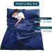 MeiLiMiYu Portable Sleeping Bag Liner Adult Dark Blue 82.7''x47'' - Lightweight & Dirt-Proof Hotel Sheet - Buy Online on GoSupps.com