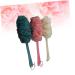 Shop Hemoton 3pc Long Handle Bath Sponge Set - Wooden Bath Flower & Gauze Shower Ball for Exquisite Bathing Experience - International Shipping Available - Buy Online on GoSupps.com