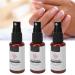 Best Nail Cuticle Remover Set - 3pcs Softener & 30ml Liquid for Manicure & Pedicure | Home Salon Accessory - Buy Online on GoSupps.com