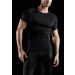 ATHLIO Men's Cool Dry Short Sleeve Compression Shirts - 3 Pack, Black, Size Large - Buy Online on GoSupps.com