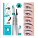 Jinhayson Microblading Eyebrow Pen Make Full Beauty Eyebrow Pen Giphogantic Eyebrow Pen Liquid Eyebrow Pewaterproof Makefullbeauty Eyebrow Pen Waterproof Microblading Pen (2#)