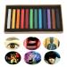 Restokki Hair Dyeing Chalk Hair Chalk Comb Non-Toxic Washable Hair Dye Crayon Salon Set Disposable Hair Dye Stick Suitable For Girls Children And Adolescents (12Colors)
