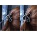 RAYNAG Set of 2 Rhinestone Claw Clips for Thick Hair - Black Brown - Buy Online on GoSupps.com