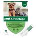 Advantage 40 Flea Spot On Treatment For Dogs Cats & Rabbits 1 Pipette 0.4ml 4kg