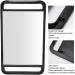 Handheld Barber Mirror 42x25cm Double Handle Large Rectangle Salon Hairdressing Tool - Buy Online on GoSupps.com