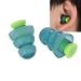 Earplugs Christmas Tree Shape Silicone 25dB Noise Reduction Earplugs for Learning/Sleeping/Traveling/Diving/Ear