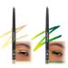 2PCS Eye Liner Pencil Glitter Eye Pencil Green Eyeliner Pencil Eyeliner Stick,Multicolor Eyeshadow Pencil,Multicolor Eyeshadow Pencil,Sparkling Long Lasting For Eyes