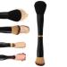4 in 1 Makeup Brush Stackable Dual Ended Makeup Brush Mini Travel Makeup Brushes Set with Powder/Blush Brush Brush Blending Brush and Eyeshadow Brush Brush Sets
