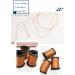 Topus Upholstery Repair Sewing Thread Kit with Heavy Duty Needles - 7 Styles, 3 Colors Nylon Thread - 70 Yards Each - Buy Online on GoSupps.com