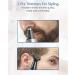 Professional Nose & Ear Hair Trimmer | Stainless Steel Facial Hair Trimmers for Men & Women | Easy to Clean Eyebrow Grooming Tool - Buy Online on GoSupps.com