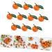 OUNONA Fake Fruits 10pcs Fake Fruit Orange Home Decor Simulation Oranges Realistic Fruit Artificial Fruit Decor Artificial Citrus Fruits Mini Artificial Fruit Ornament Foam Reward - Buy Online on GoSupps.com