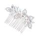FRCOLOR Wedding Hair Accessory Goody Hair Pearl Hair Clip Headwear for Women Pearl Hair Accessories Rhinestone Headpiece Pearl Hair Pin Womens Hair Accessories Tiara Comb Bride Crystal