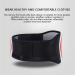 YUECI Thermal Heating Belt - Magnetic Back Warmer for Waist & Kidney Protection | XXL Black Self-Heating Stomach Belt with Velcro Fastener - Winter Comfort & Insulation - Buy Online on GoSupps.com
