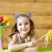 Frcolor 2pcs Glitter Cat Ears Headbands for Cosplay Halloween Costume Party & Daily Wear - Black & Silver - Buy Online on GoSupps.com
