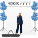 GLOSHOOTING Backdrop Stand for Photoshoot, 8.5 x 10 ft Heavy Duty Back Drop Adjustable Stands, Photography Background Support System Kit with Carry Bag for Photo Video Studio, Parties, Wedding 8.510ft