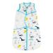 ZIGJOY Baby Sleep Bag 100% Cotton Sleeveless Baby Wearable Blanket 1.5 Tog Sleeping Sack with 2-Way Zipper for Newborn 4-8 Mon Dinosaurs-1 4-8 Months