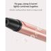 1 Inch Ceramic Coated Curling Wand - Professional Hair Curler, 450F Instant Heat, Dual Voltage - 25mm Barrel - Buy Online on GoSupps.com