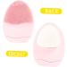 POPETPOP Facial Scrubber Exfoliator Man-made fiber plastic soft cleaning brush pebble cleaner brush wash brush brush Scrub soft fur makeup brush cleansing brush washbasin brush - Buy Online on GoSupps.com
