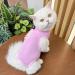 Shop YOLHAMY CATE-RESIVE Suit for Kittens | Post-Operation Wound Protection | Elisabethan Collar Alternative | Anti-Lick Wound Care | Pink & White Size M - Buy Online on GoSupps.com