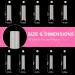 200PCS Long Square C Curve Natural Acrylic Nail Tips with Case - Ideal for Nail Salons and DIY Nail Art - Buy Online on GoSupps.com