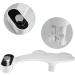Non Electric Bidet - Dual Nozzle Cold Water Toilet Attachment for Bathroom - EU 3/8 - Buy Online on GoSupps.com