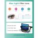 Eyekeper Computer Reading Glasses - UV Protection Anti-Blue Light Scratch-Resistant Spring Hinges - BB40 Lens Black/Yellow 3.5 Diopters - Buy Online on GoSupps.com