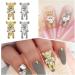 20pcs Small Bear Nail Art Metal Charms Kit for Women and Girls | 3D Nail Decoration - Buy Online on GoSupps.com