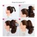 12in Curly Brown Ponytail Extension Claw Clip - Synthetic Fake Hair Extensions - Fluffy & Tangle-Free - Medium Brown Mix - 3.8 OZ - SYXLCYGG - Buy Online on GoSupps.com