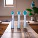 Replacement Toothbrush Heads for Oral B Braun - Soft Bristle Electric Toothbrush Heads (4PCS) - Small Medium Large Sizes - Gentle Cleaning - Buy Online on GoSupps.com