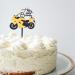 Rumyve Creative Cake Topper - Acrylic Black and Gold Motorcycle Racing Birthday Cake Decoration for Boys (Motorcycle) - Buy Online on GoSupps.com