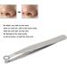 Nose Hair Trimming Tweezers Stainless Steel Bladeless Round Head Nose Hair Trimming Tweezers Waterproof for Home - Buy Online on GoSupps.com