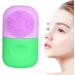 Silicone Ice Roller for Face - Beauty Facial Ice Rollers Ice Holder Mold Food Safe Silicone Ice Mold for Face to Brighten Skin Enhancing Natural Glow - Buy Online on GoSupps.com