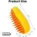 Cat Steam Brush - 3-In-1 Defur Comb for Cats | Rechargeable Pet Grooming Tool - Buy Online on GoSupps.com
