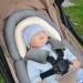 INFANZIA 3-in-1 Head & Body Supports for Baby Newborn Infants, Grey - Perfect for All Seasons - Buy Online on GoSupps.com