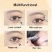 Double Tip Lower Eyelash Pencil 3D Waterproof 2 Tip Eyelash Pen Eye Liner Liquid Eyeliner Dual Pronged Bottom Eyelashes Pen Waterproof Liquid Eyeliner for Natural Eye Makeup (Gray Brown) - Buy Online on GoSupps.com